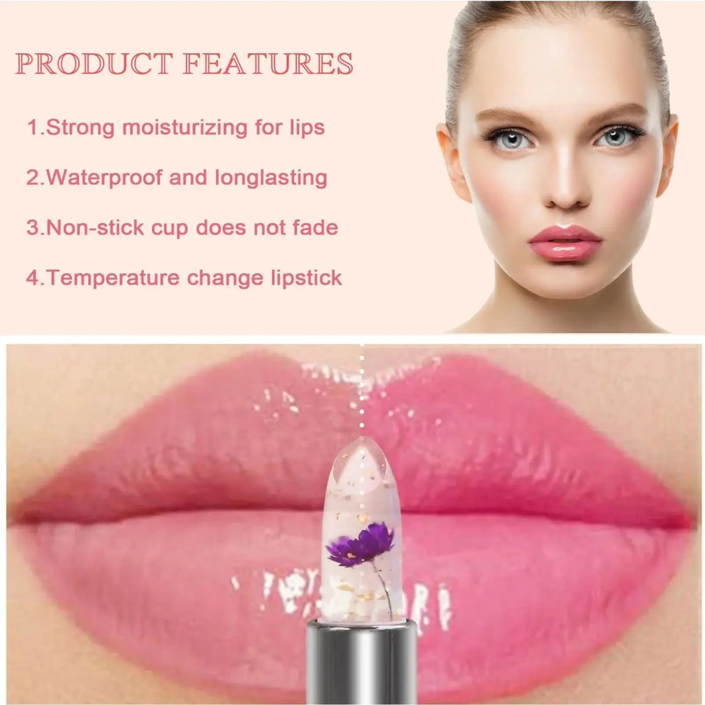 Emaymei Color-Changing Jelly Lip Balm – Moisturizing Lipstick