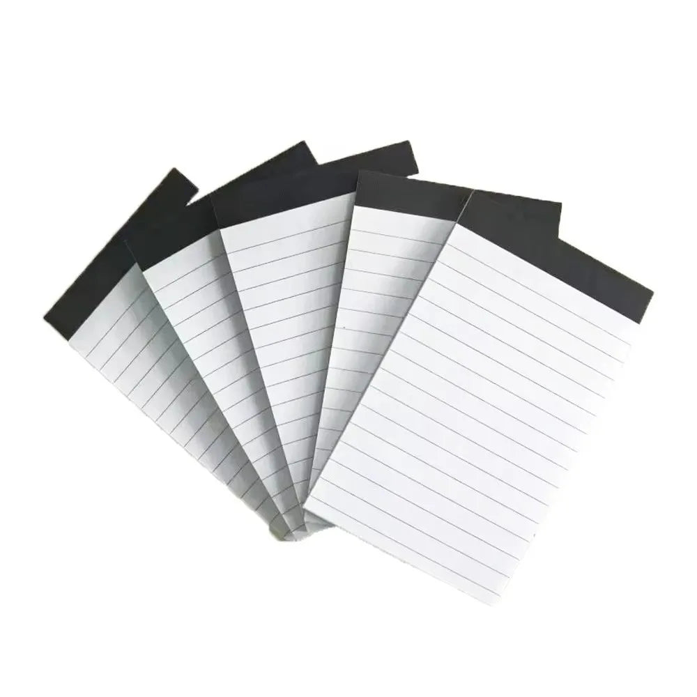 5 psc Volumes 30 Sheets A7 Note Pads Blank Diary Horizontal Memo Pad Office Supplies Simple Writing Slabs School Oasis Select 5Pcs A7
