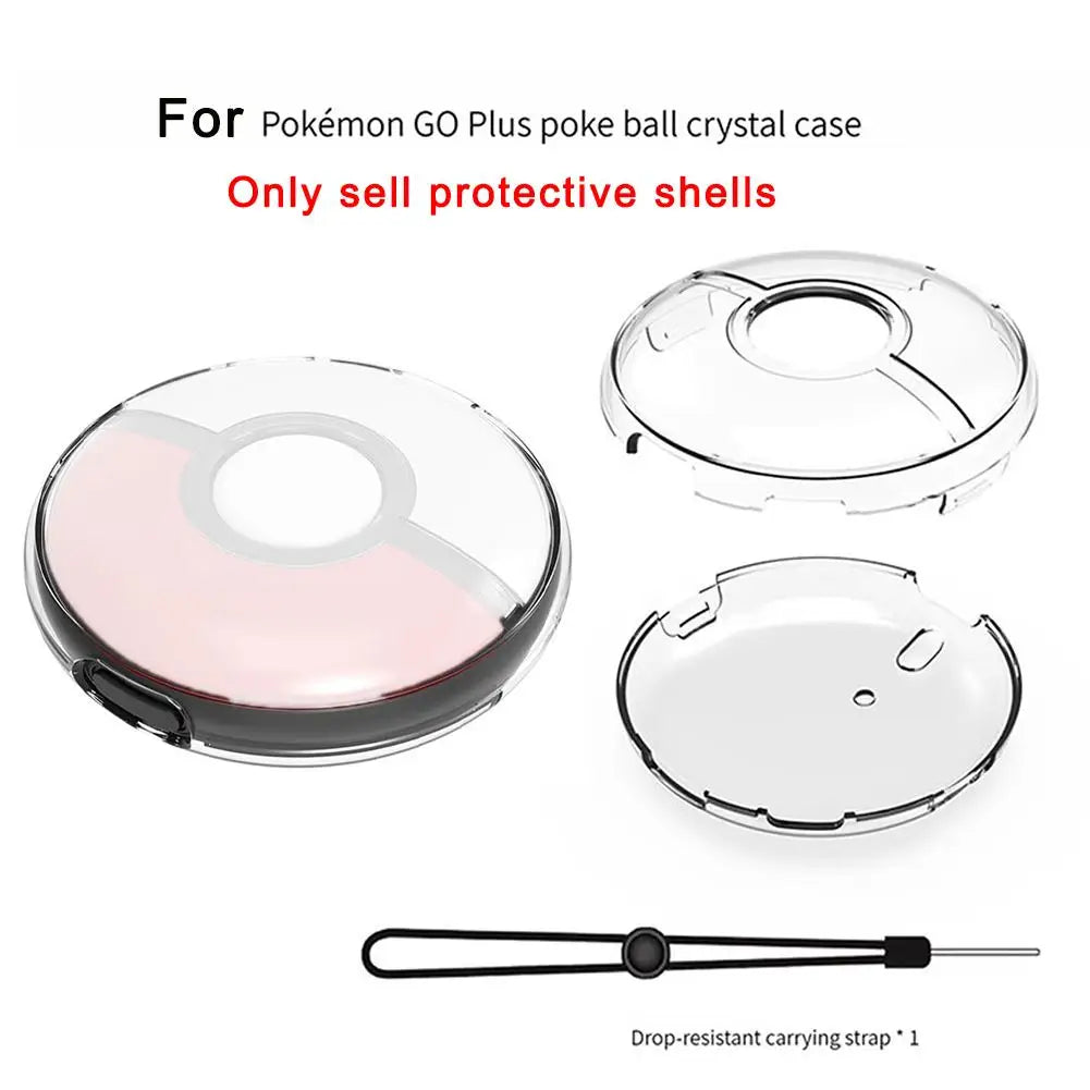 Pokémon GO Plus+ Clear PC Hard Case with Hand Strap