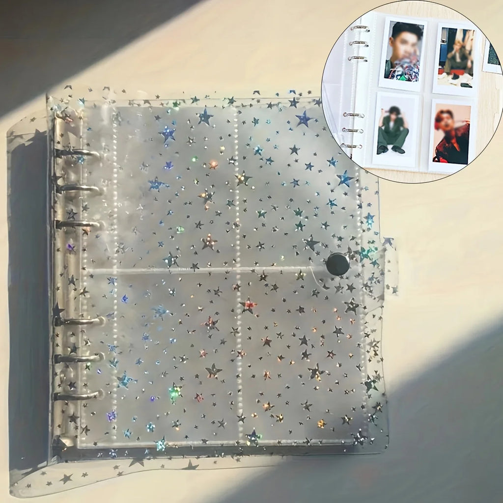 200-slot large capacity album, suitable for 3-inch photos, for collection and display, Polaroids, celebrity and idol cards. Oasis Select