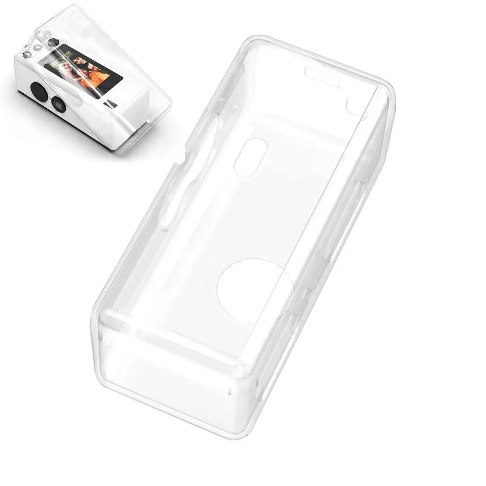 TPU Case For Kodak Charmera Mini Camera Protect Kit Tempered Glass Screen Film Transprent Protective Case Anti-Drop Camera Kit Oasis Select Transparent