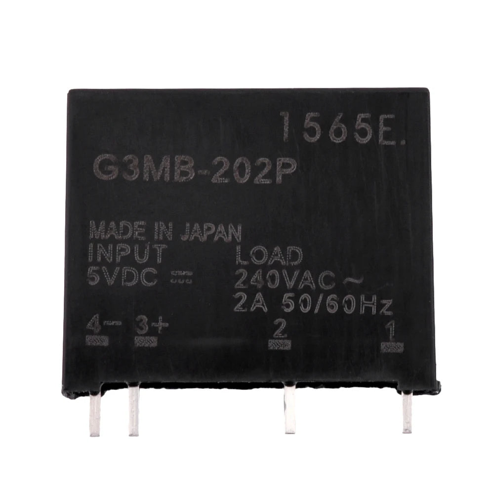 1/5PCS Relay Module 5V-G3MB-202P G3MB 202P DC-AC PCB SSR In 5V DC Out 240V AC 2A Solid State Relay Module Oasis Select