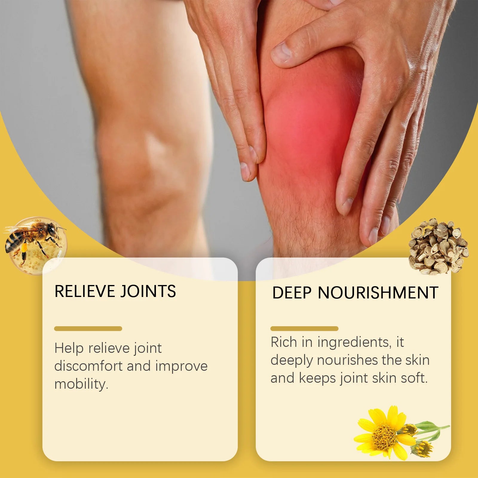 Bee Venom Bone & Joint Care Cream | Moisturizing Body Cream 30g