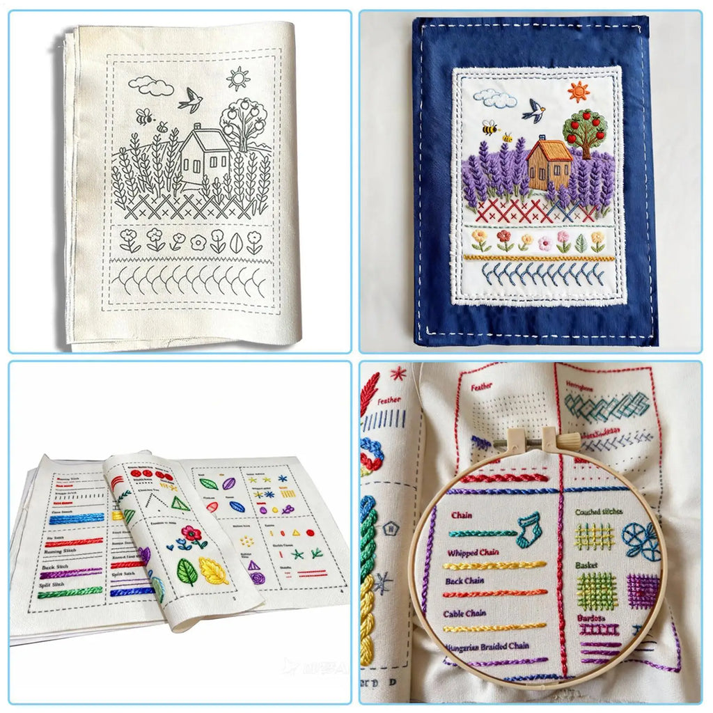 Embroidery Stitches Book for Beginners – 90+ DIY Techniques