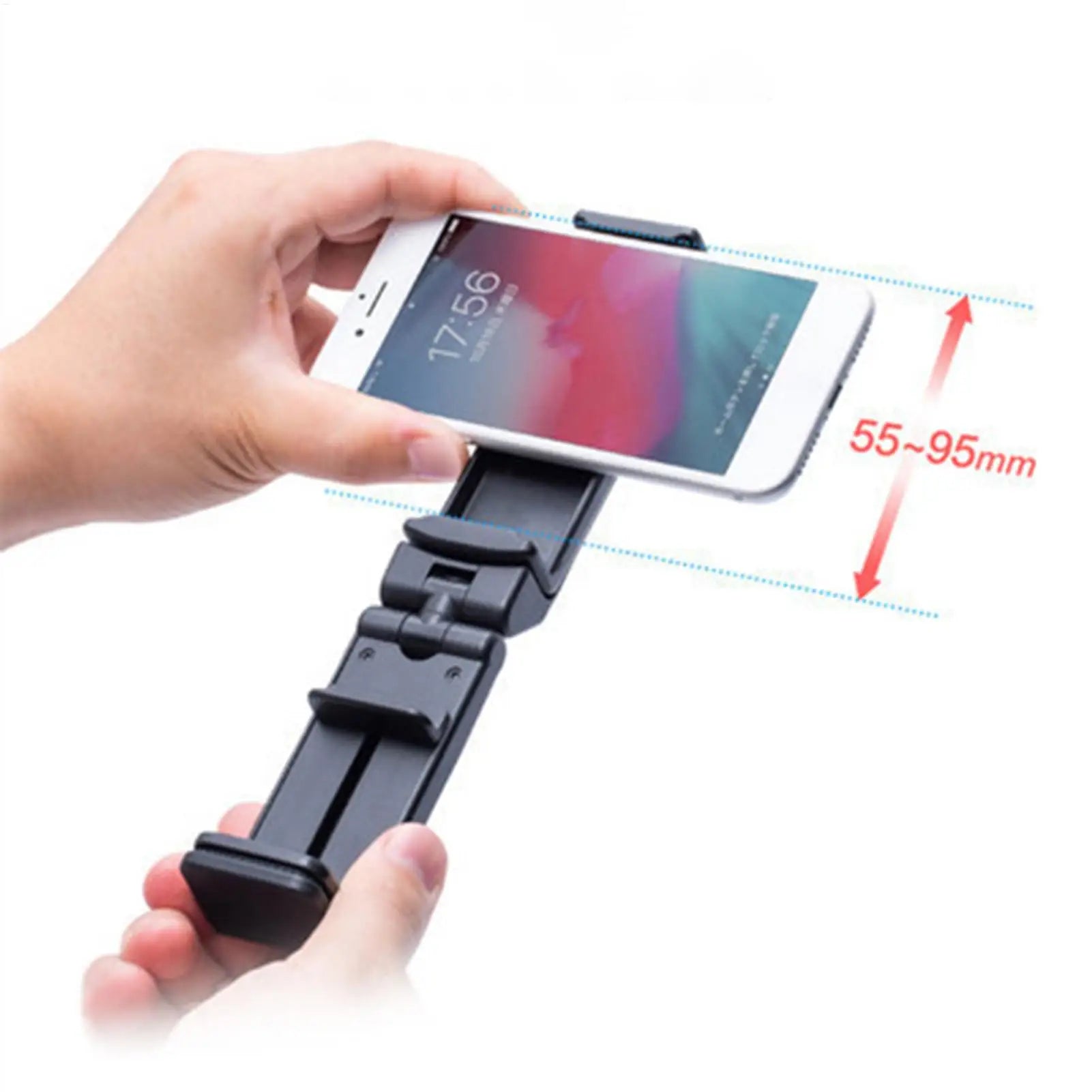 Travel Phone Stand Folding Phone Stand 360-Degree Rotatable Travel Accessories Desktop Cellphone Holder for Camping Workout Desk Oasis Select