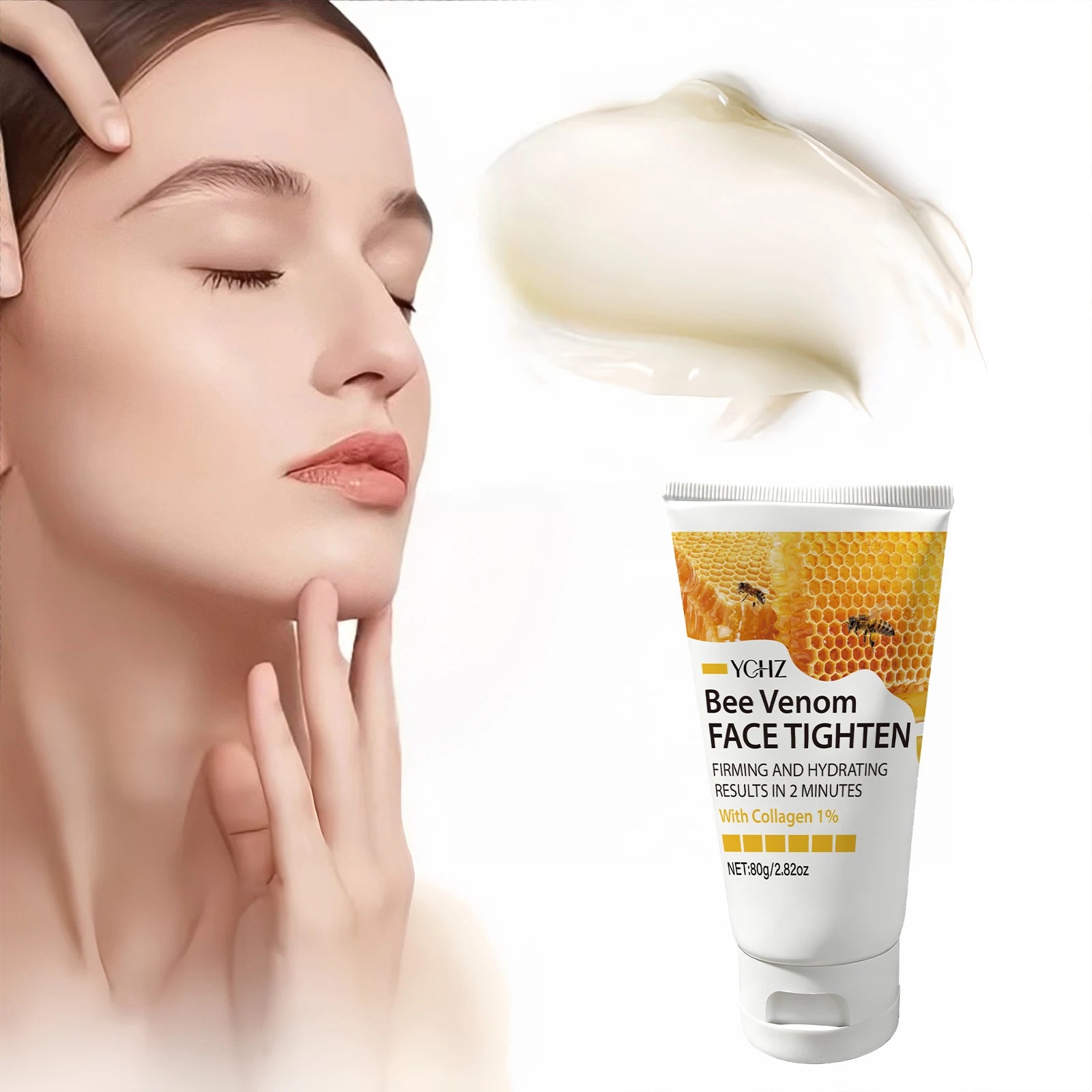 YCHZ Bee Venom Brightening Cream 80g – Firming Anti-Aging