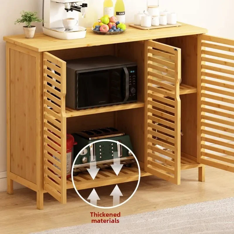 Multi-functional Dining side cabinet Kitchen locker Living room storage cabinet Multi-layer narrow crack shelf cabinet Oasis Select