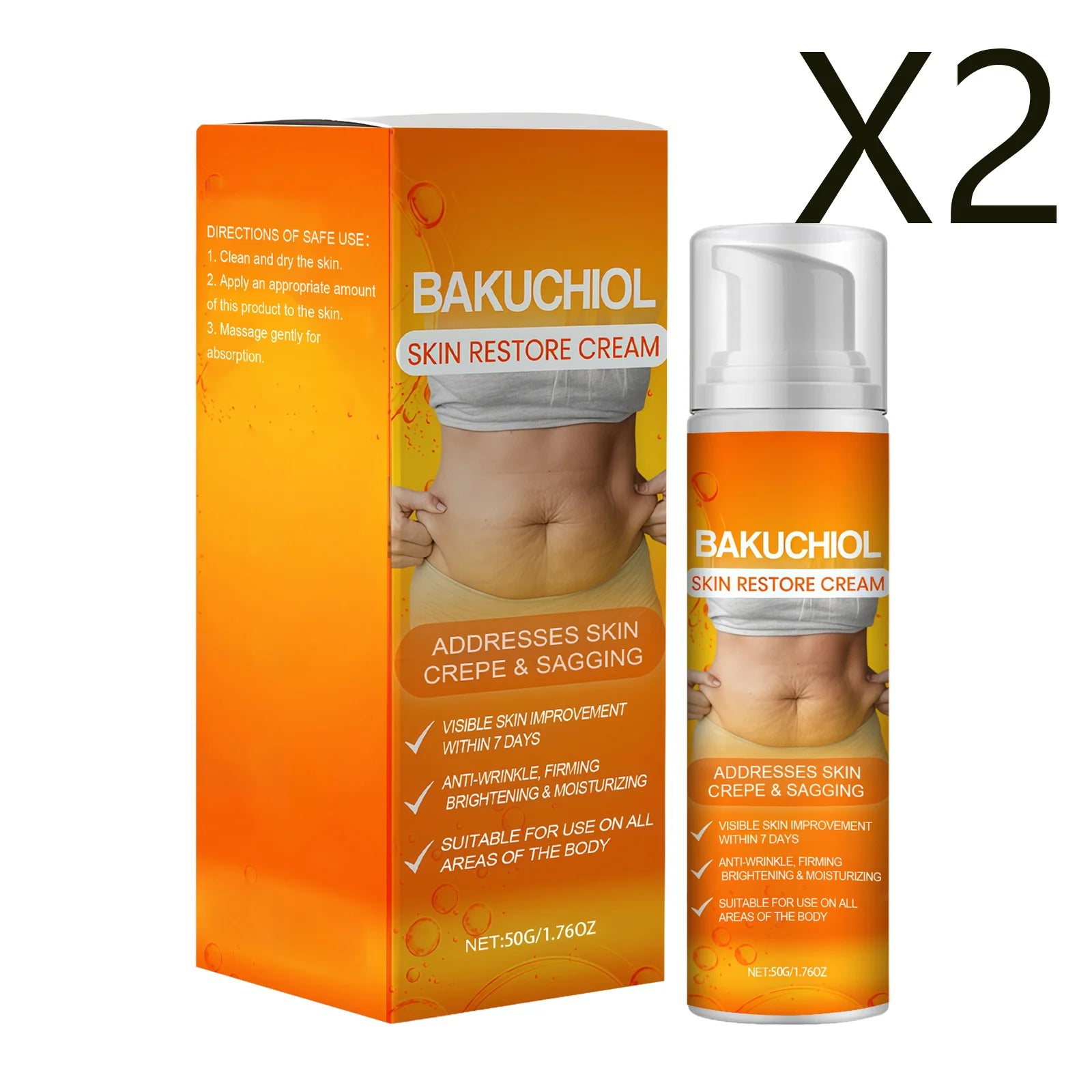 Hyaluronic Acid Firming Body Cream – Tighten & Moisturize Skin Firming Body Cream Oasis Select 2x50g 50g