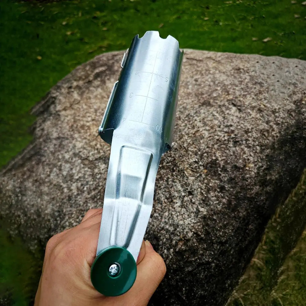 Handheld Seedling Transplanter Tube Hole Punch Digger Garden Tool
