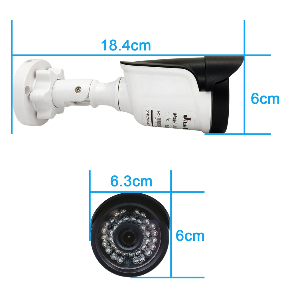AHD Camera CCTV 1080P 5MP Digital Security High Definition Infrared NightVision Home Outdoor Waterproof Bullet Security Cam Home Oasis Select