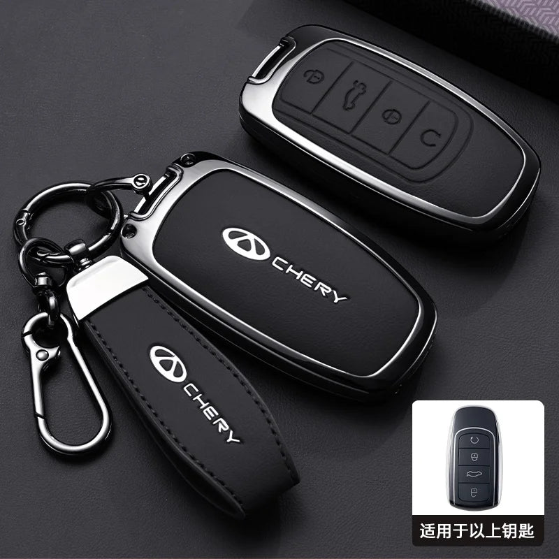 Chery Jaecoo Omoda Arrizo Key Case Cover with Chain