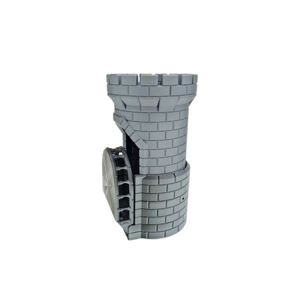 Creative 3D Printed Auto Reset Dice Roller Portable Dice Cup Tabletop Board Game Accessories Party Family Entertainment Oasis Select
