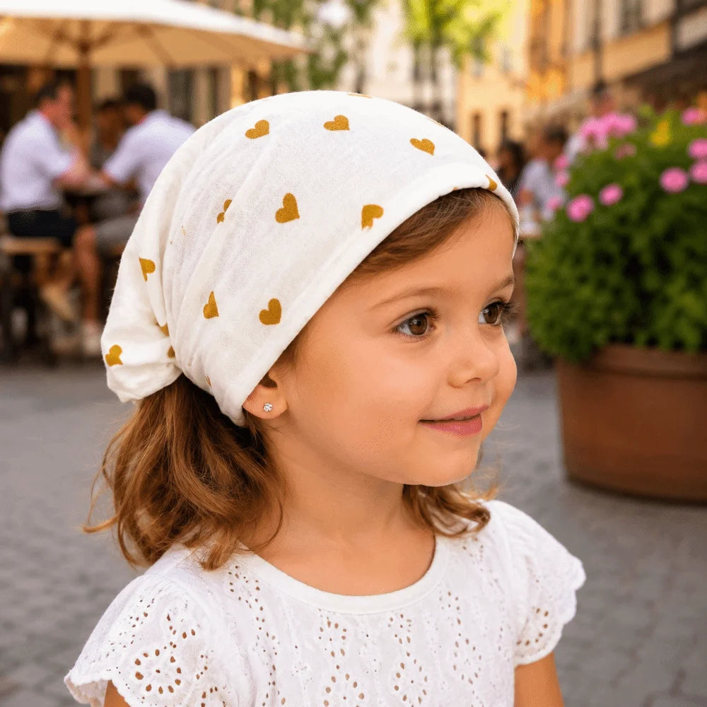 Cute Cotton Headband Soft Breathable Infant Headwear adjustable Solid Color Toddler Turban Baby Girls Boys Oasis Select