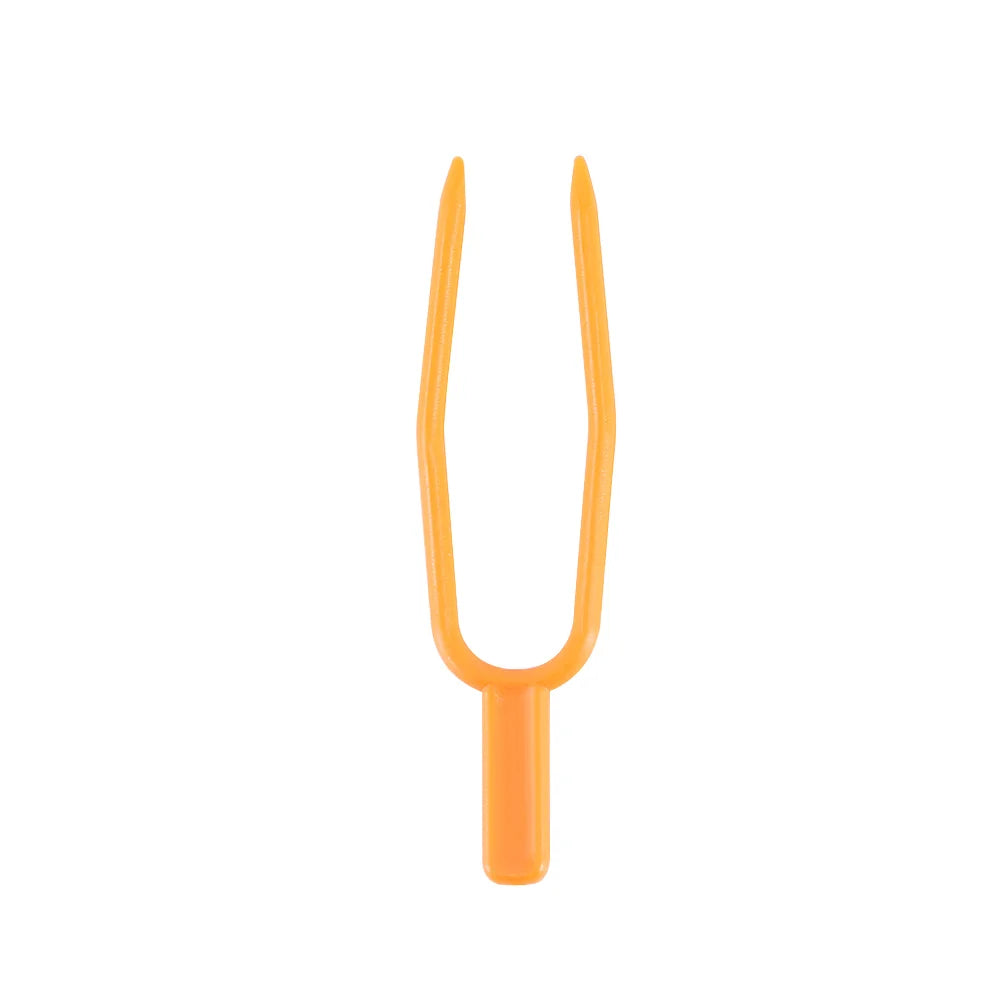 Stolon Strawberry Fork Farming Garden Tools Plant Clip Fastening Fixture Fixing Clamp Oasis Select orange