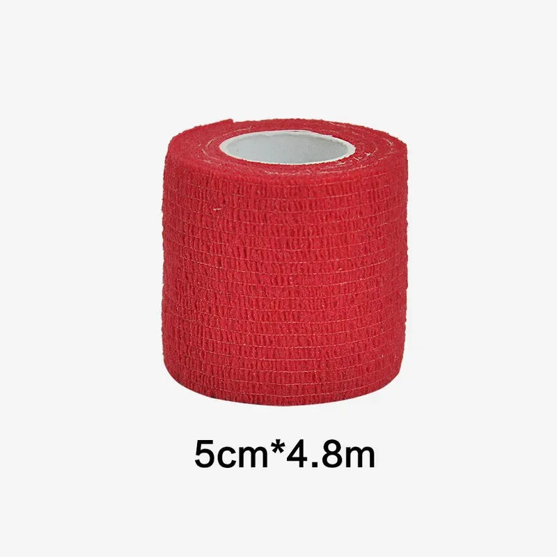48/15/1Pcs Red Sport Self Adhesive Elastic Bandage Wrap Tape For Knee Support Pads Finger Ankle Palm Shoulder Oasis Select