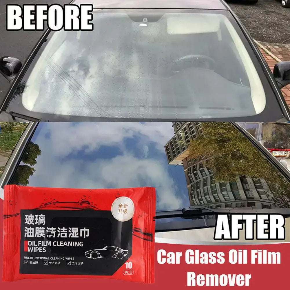 Car Glass Oil Film Removal Wipes – Anti-Fog Windshield Cleaner