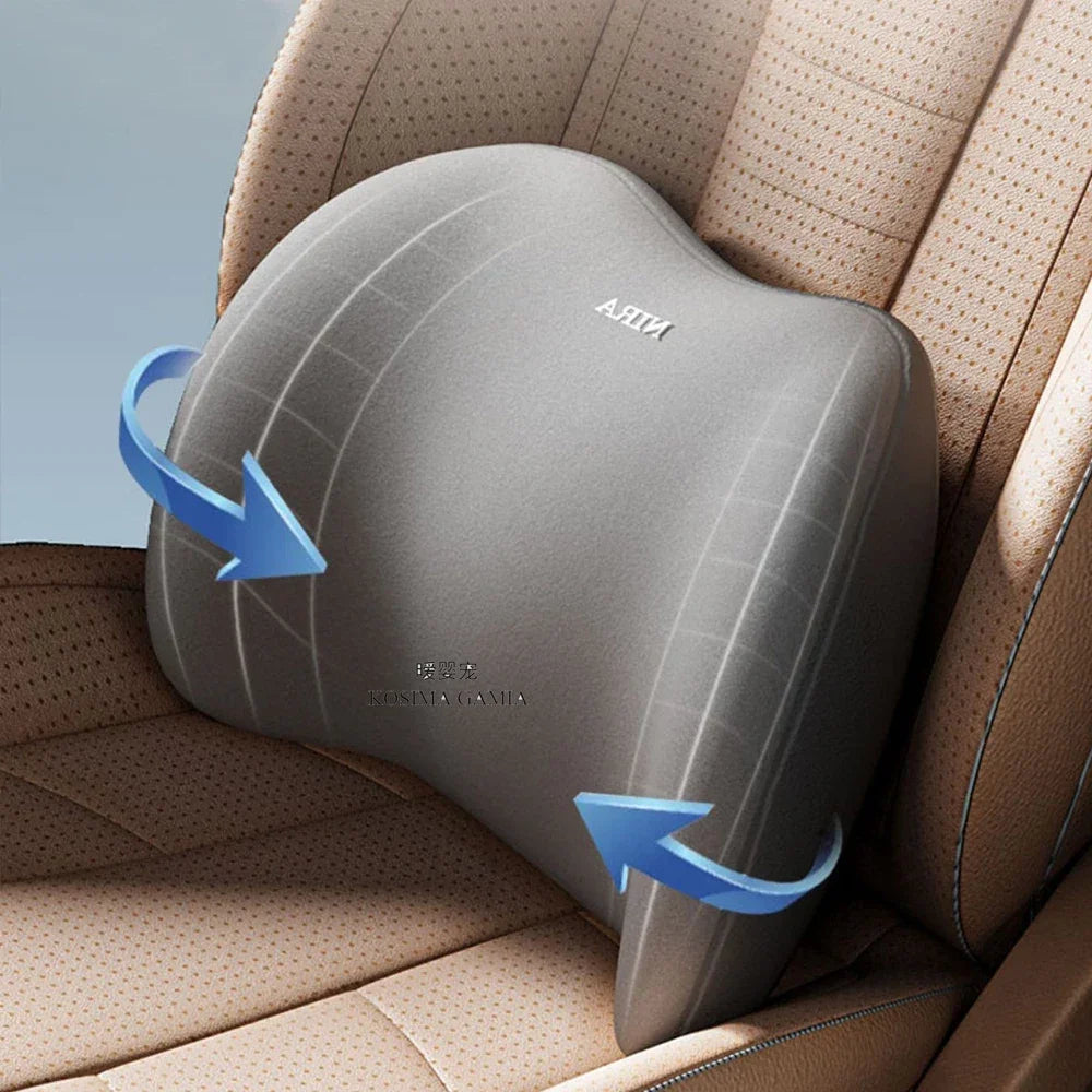 Car Pillow Headrest Neck Pillow Memory Foam Cervical Lumbar Support Car Headrest Back Pad Back Pillow Office Car Interior Acces Oasis Select