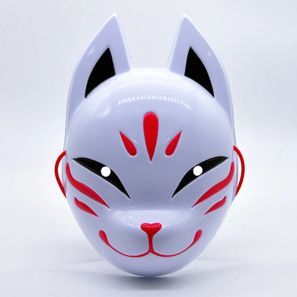 Fox Face Mask – Cosplay Animal Masquerade Halloween Costume