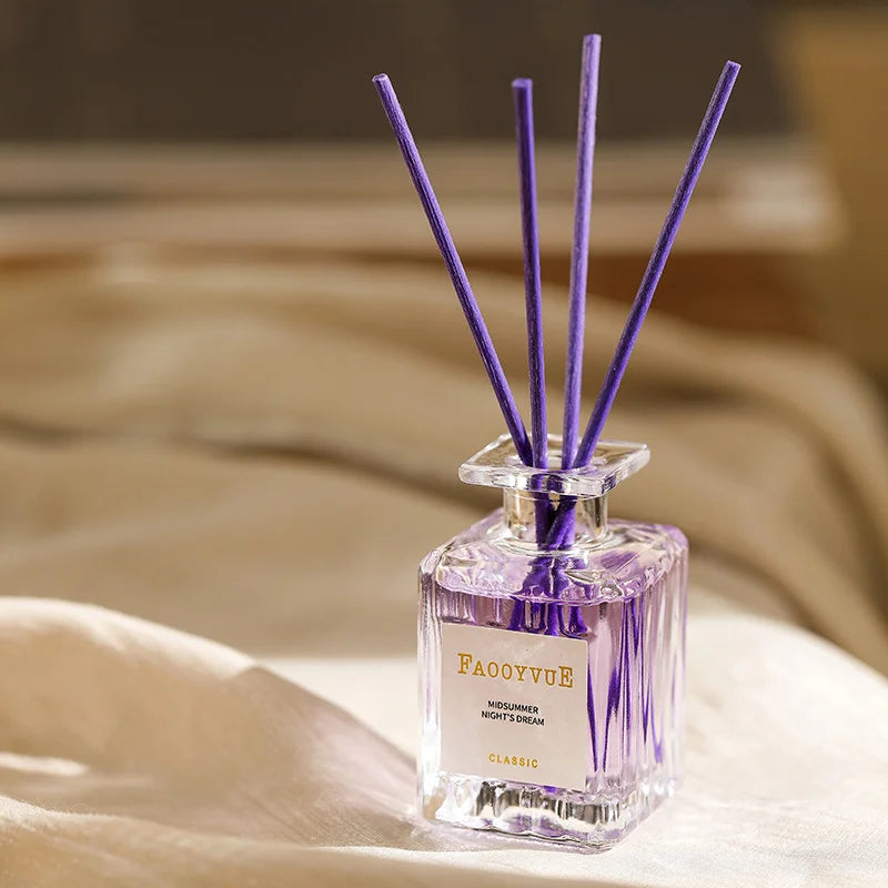 50ml Reed Diffuser Set Lavender Agarwood Bottle with Fragrance Expanding Stick Hotel Home Aromatherapy Air Fresh Fragranc Scents Oasis Select