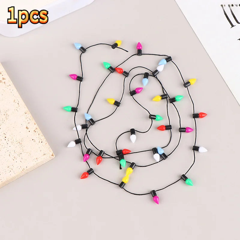 One Or 2pcs 1m Dollhouse String Lights Mini Furniture Accessories Fake Lights String Christmas Party Decoration Oasis Select MR-02
