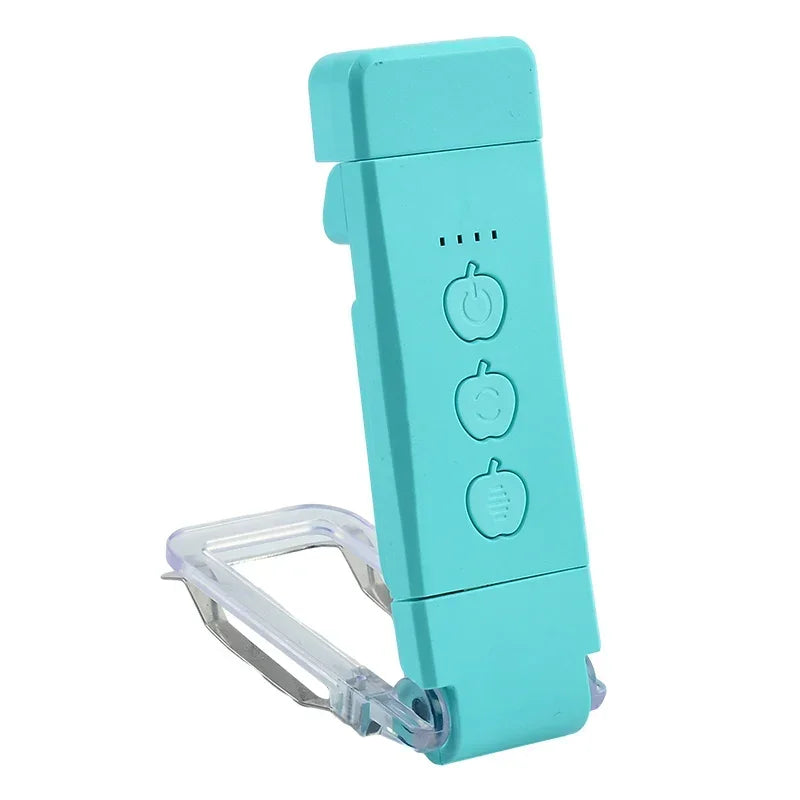 Portable Rechargeable Book Lamp 3 Brightness Levels Flexible Clip On Book Lights LED Desk Reading Light for Kids Bookmark Lamp Oasis Select uggrade Mint green book light