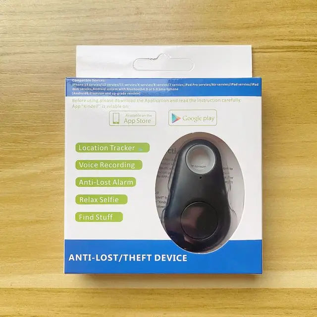 Bluetooth 5.0 Smart Tracker Tag – Key, Wallet & Pet Finder
