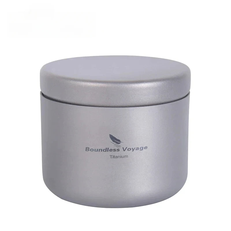 35ml Mini Storage Titanium Tea Jar Box for Coffee Tea Candy Container Cans Spices Tea Caddies Teaware Oasis Select