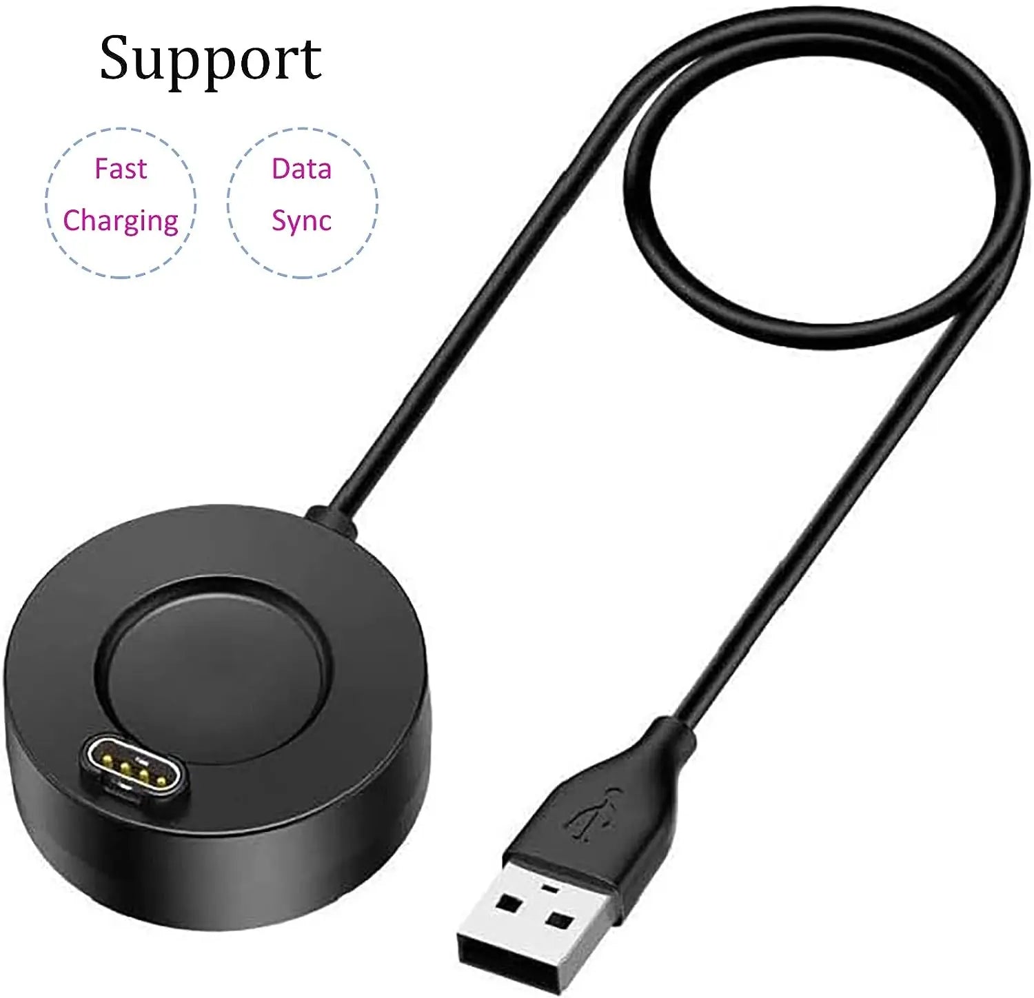 Garmin Watch Charger Dock – Fenix, Vivoactive, Venu USB Stand Watch Charging Dock Oasis Select