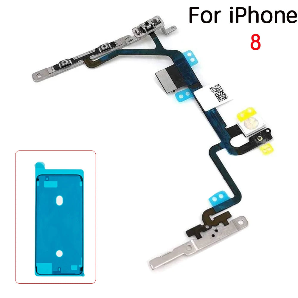 Power Volume Button Flex Cable – iPhone 7, 7 Plus, 8 & 8 Plus