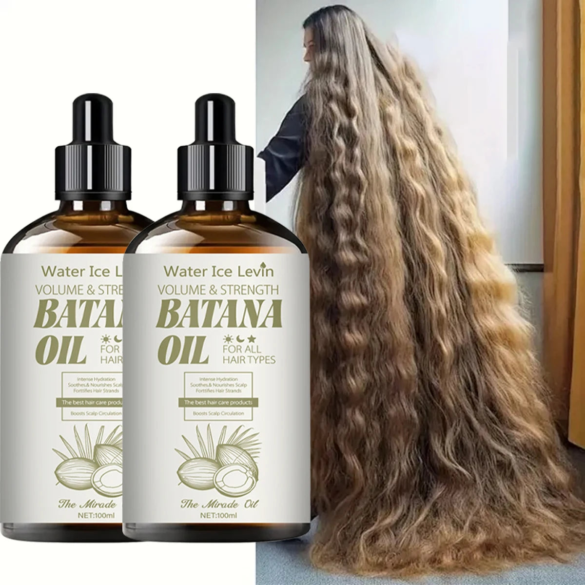 Batana Oil Hair Treatment – Volumizing, Strengthening & Moisturizing Hair Oil Treatment Oasis Select
