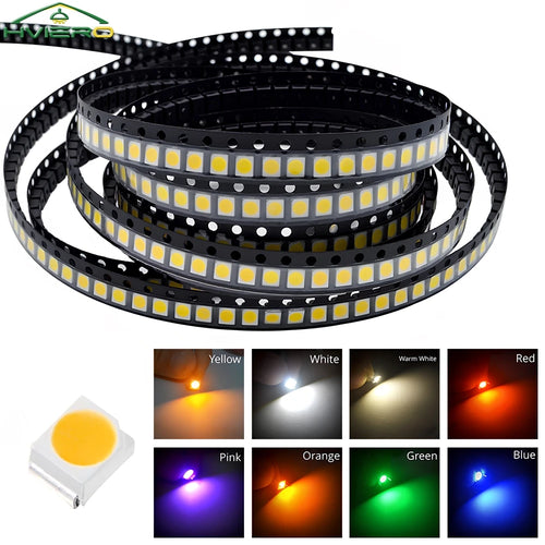 100pcs 1210 SMD LED Chips PLCC-2 Ultra Bright DIY Decoration SMD LED Components Oasis Select