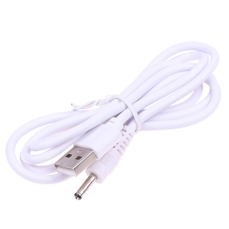 USB Power Supply Cable For Dancing Cactus Toys Charging Cable Replacement Cord Dancing cactus toys Micro Usb Charger Cord Oasis Select White