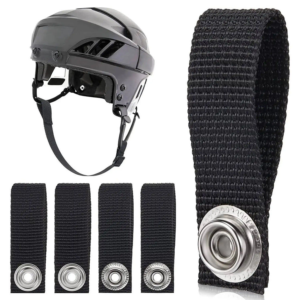 Hockey Helmet Chin Strap Detachable Helmet Loops Hockey Chin Strap Helmet Strap with Single Snap Hockey Helmet Accessory Oasis Select