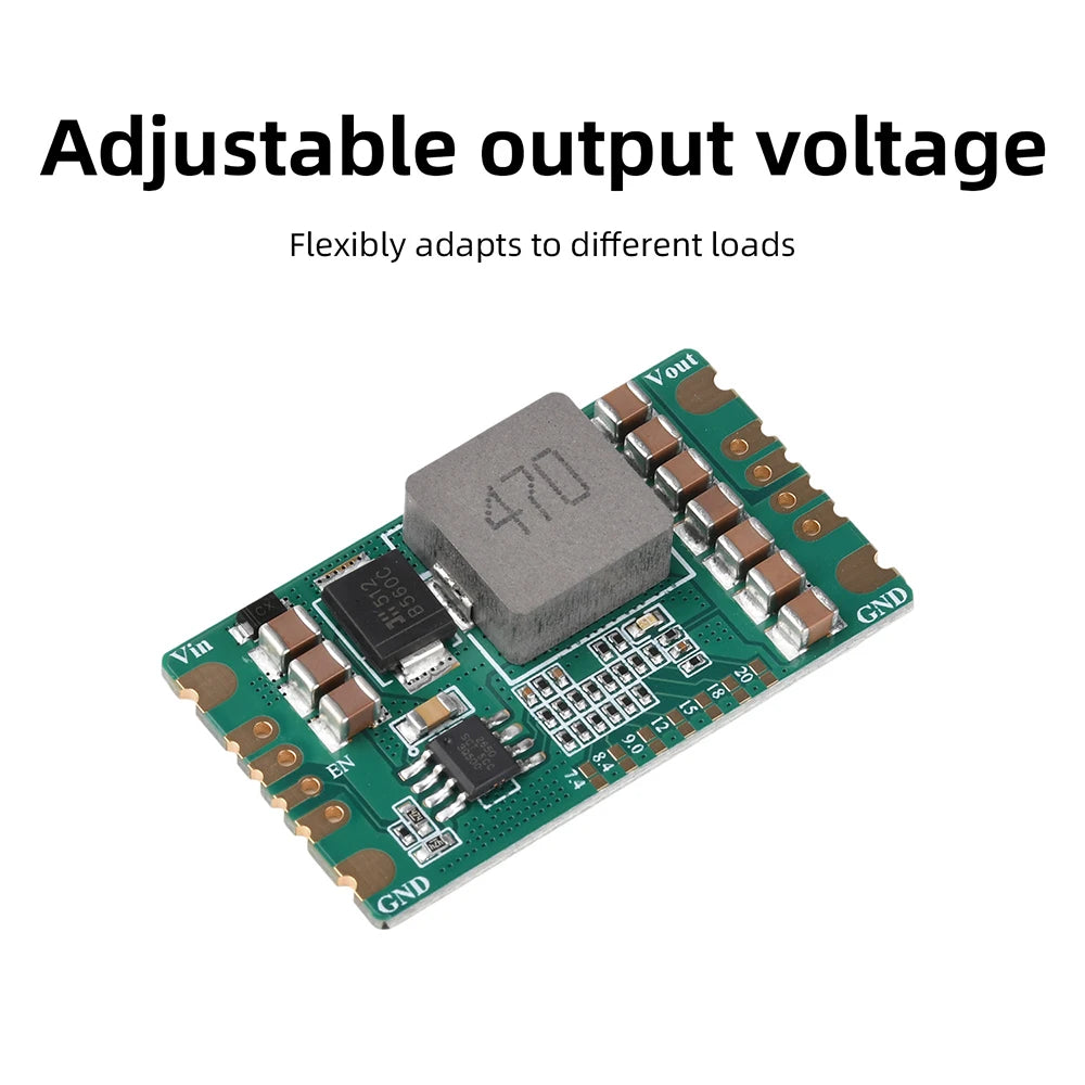 B560C 5A Step down Power Module Mini DC-DC Buck Converter Volt Regulator 5V-60V to 7.4V 8.4V 5/9/12/15/18/20V Adjustable Output Oasis Select