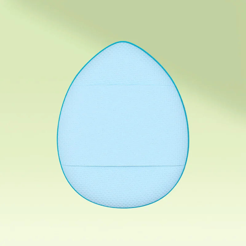 1/6/10Pcs Mini Finger Puff Foundation Small Air Cushion Powder Sponge Face Concealer BB Cream Cosmetic Applicator Makeup Tools Oasis Select 1Pc blue