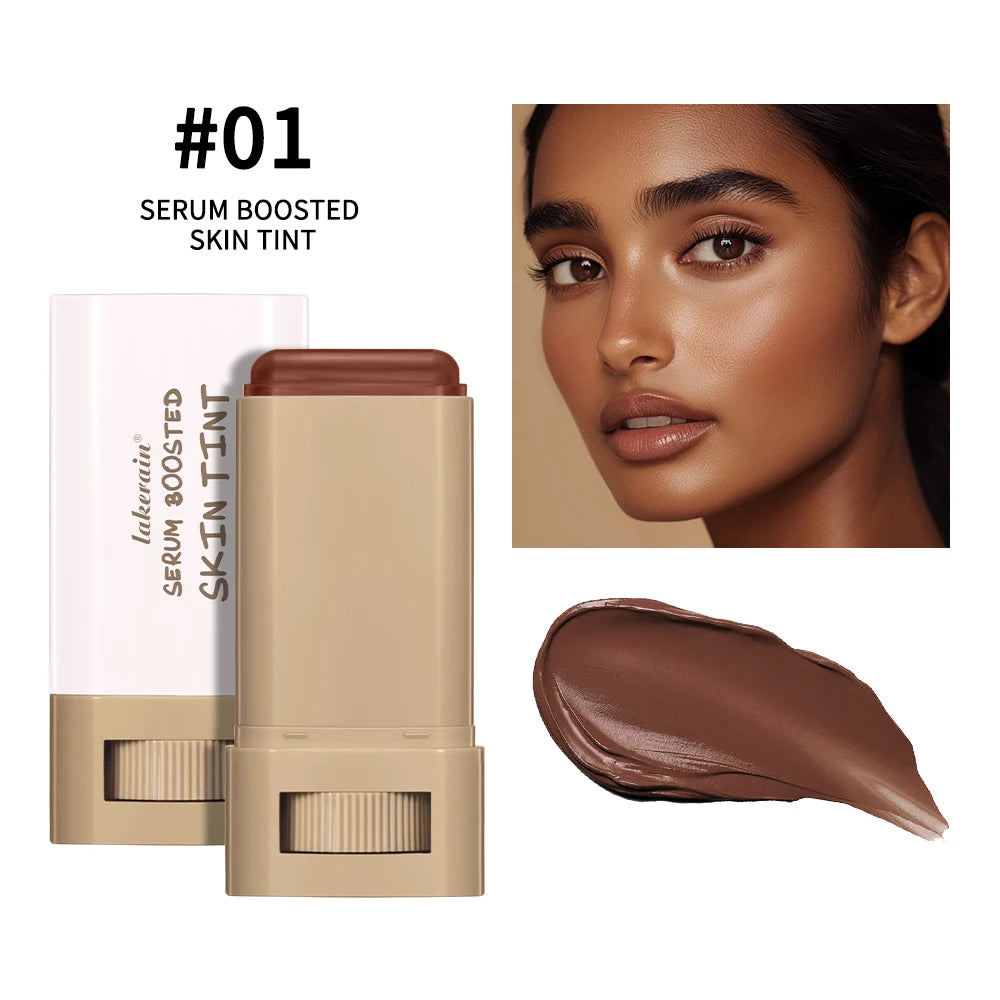 Foundation Skin Tint Balm Skin Tint Stick Waterproof Nourishing Solid Tinted Serum Face Tinted Face Contour Stick Makeup Oasis Select Color 1