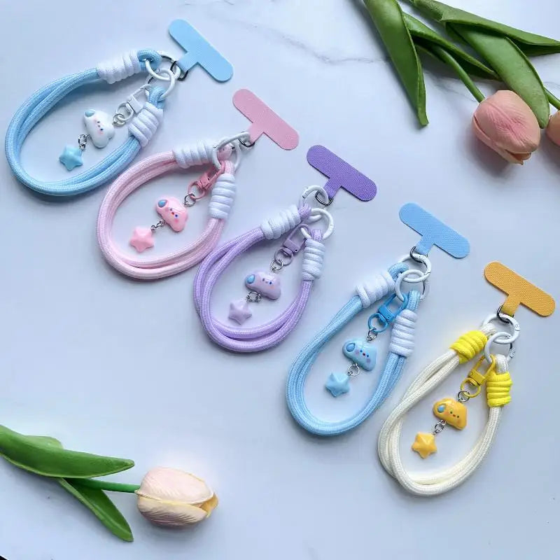 Handmade Acrylic Cloud Phone Lanyard & Keychain Pendant Phone Keychain Pendant Oasis Select