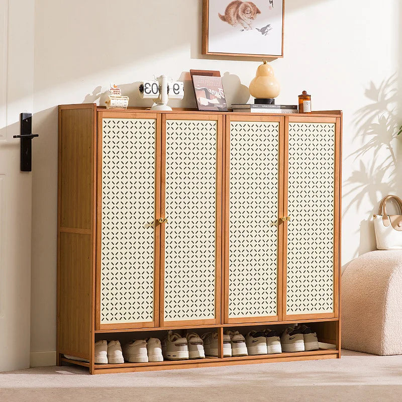 Dust-proof shoe cabinet at the entrance of the home, large-capacity storage in the indoor entrance, solid wood simple shoe Oasis Select
