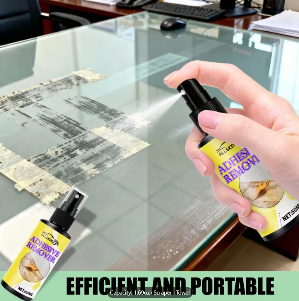 Adhesive & Sticker Remover Spray 50ml – Safe for Car & Glass Adhesive Remover Spray Oasis Select