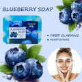 Blueberry Jelly Soap, rich in blueberry extract, deep. Clean, cleanse, bathe the whole body, moisturize and hydrate Oasis Select SET1 100G