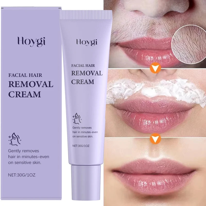 3 Minutes Fast Hair Removal Cream Painless Hair Growth Inhibitor Lip Face Arm Armpit Leg Permanent Depilatory for Men Women Care Oasis Select