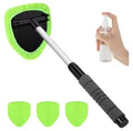 Microfiber Car Windshield Cleaning Brush Kit – Extendable Handle