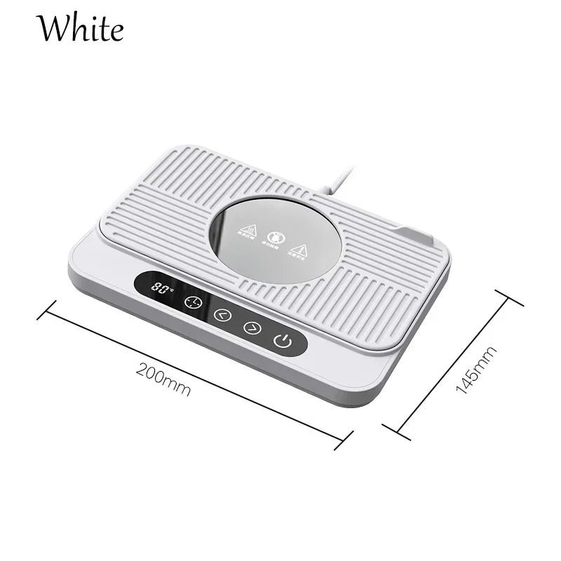 URGGU 50W Mug Warmer – 9-Speed Electric Heating Coaster 220V