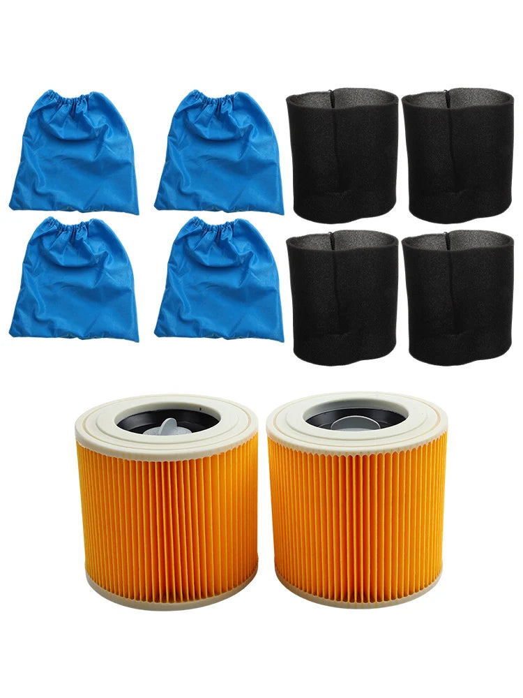 Replacement Filter Bag for For Karcher Vacuum Cleaners HEPA Technology Captures 99 97% Dust and Fine Particles Oasis Select A