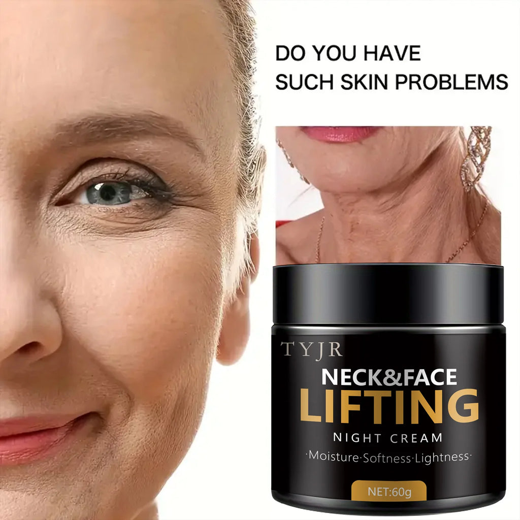Neck Lines Protein Cream Collagen Eliminate Neck Fine Lines Anti-ageing Lift Rejuvenation Nourish Eliminate Double Chin SkinCare Oasis Select