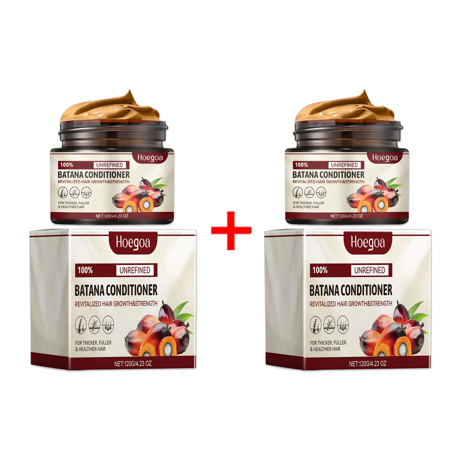 HOEGOA Batana Oil Hair Conditioner – Repair & Moisturize Hair Oil Conditioner Oasis Select 240g boxed