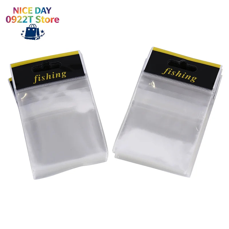 100Pcs Small Fish Hook Bags Fishing Accessories Bag Fishing Bag For Fishing Shop@#X Oasis Select