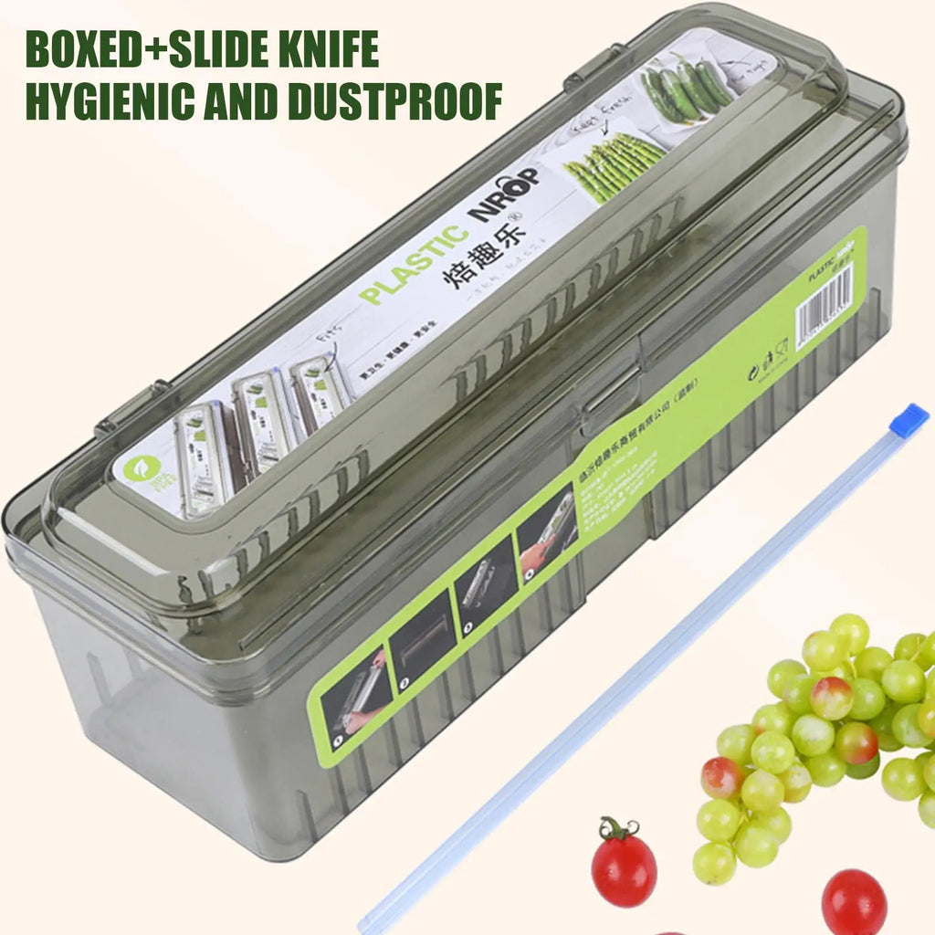 Plastic Food Cling Wrap Dispensers Foil Holder Kitchen Storage Accessories Utensils Aluminum Foil and Film Dispenser Oasis Select