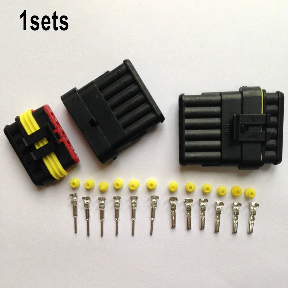 IP67 Waterproof Connector Plug 1–6 Pin | Car, Boat & Auto Wire Waterproof Wire Connector Oasis Select 6pin