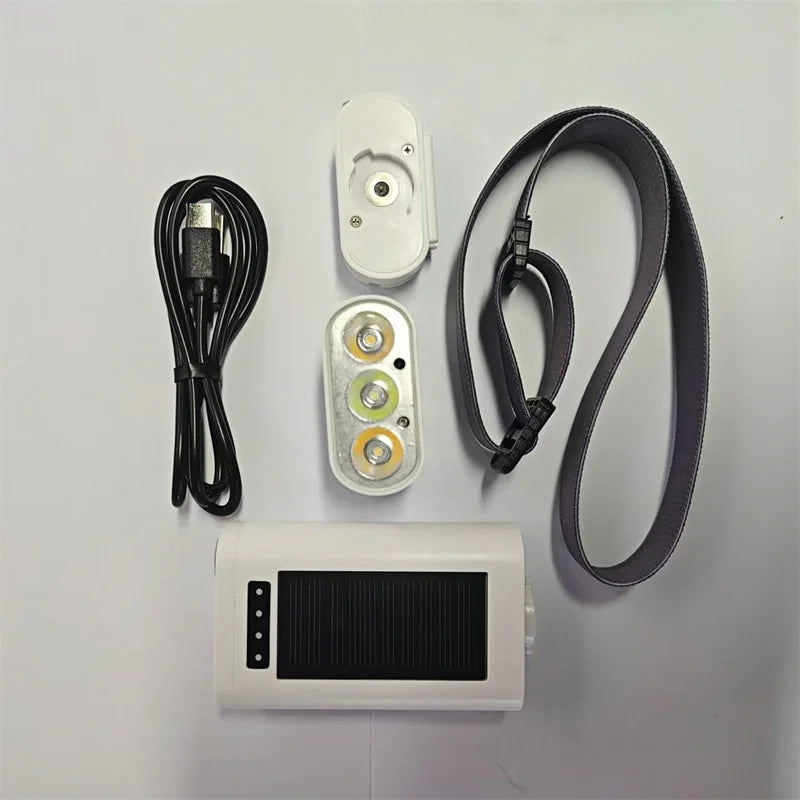 SHINEKNOT Solar Power Bank LED Flashlight 800LM | Waterproof